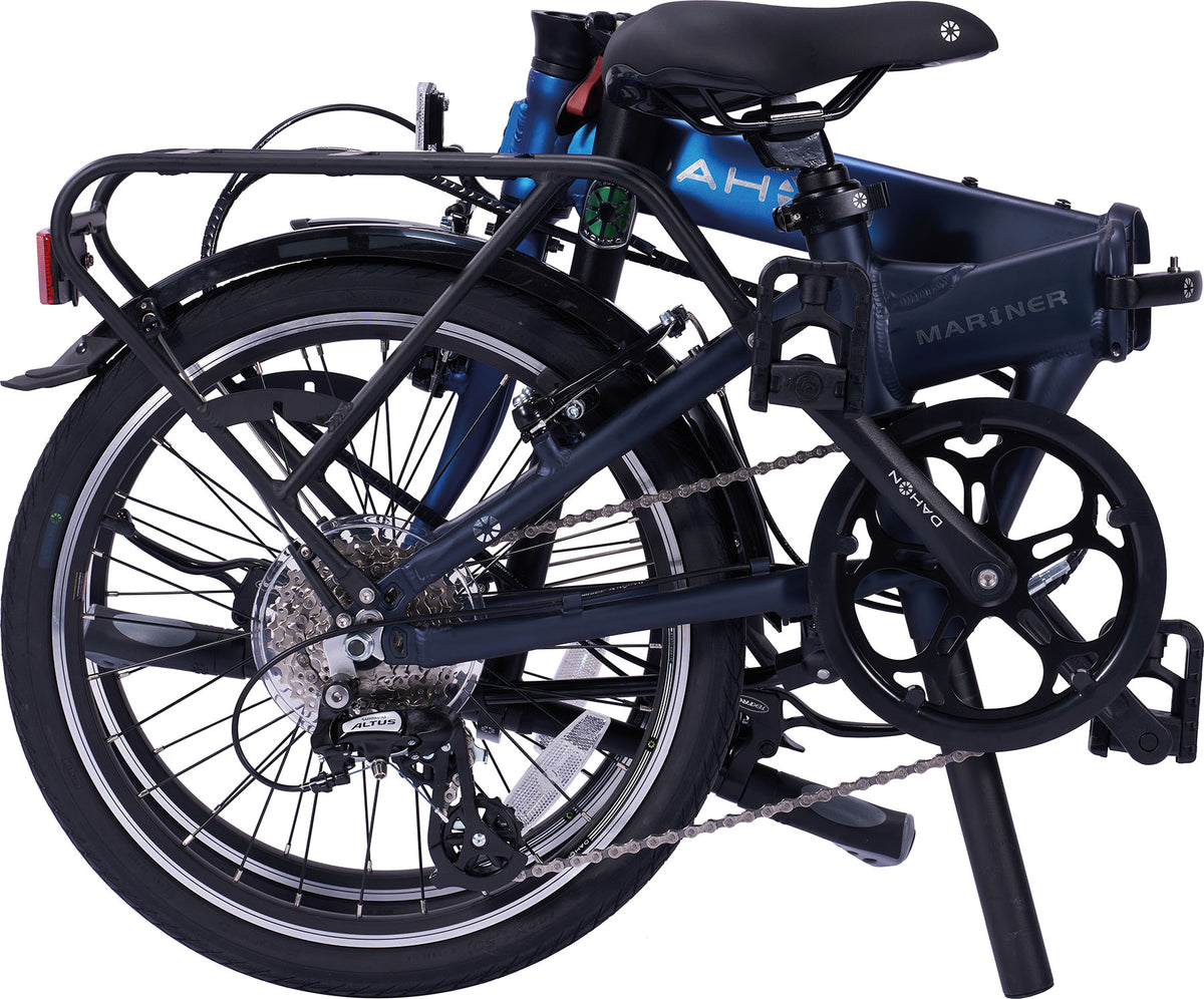 Folding bike DAHON Mariner D8, Deltech, Shimano 8-speed, Ocean Blue
