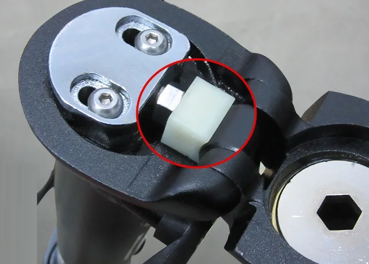 Dahon Folding Bike Stem Sliding Parts (White Cube)