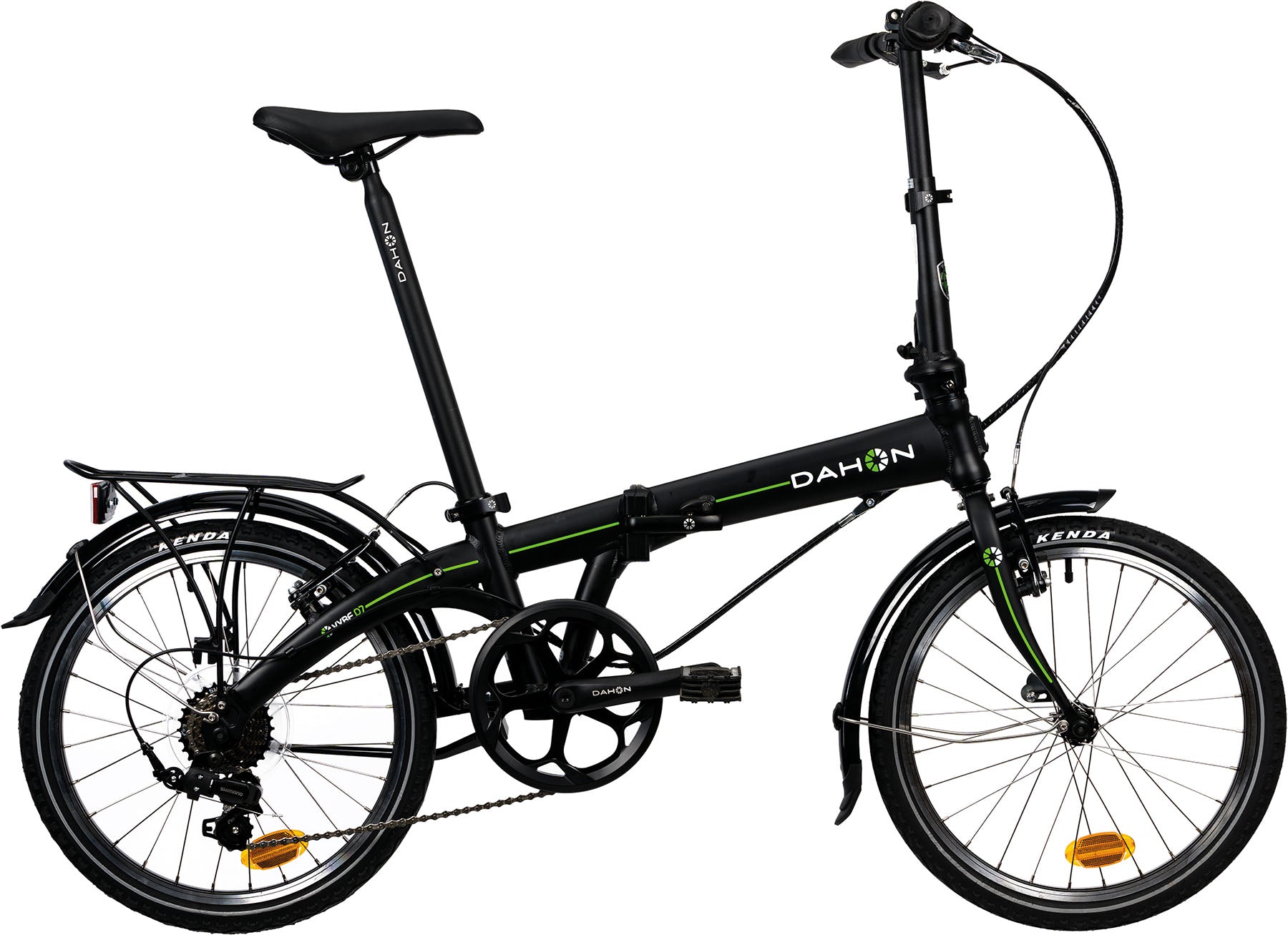 Folding bike DAHON Vybe D7 Shimano 7 speed black dahon.ie