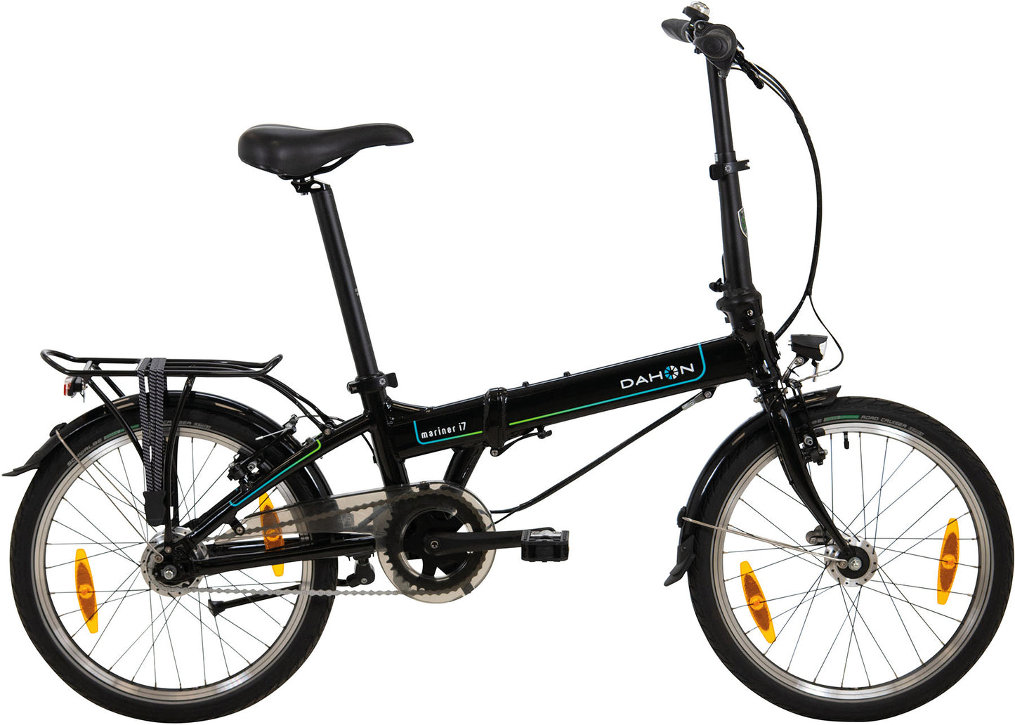 Folding bike Dahon Mariner i7 black, Shimano Nexus 7-speed, dynamo hub