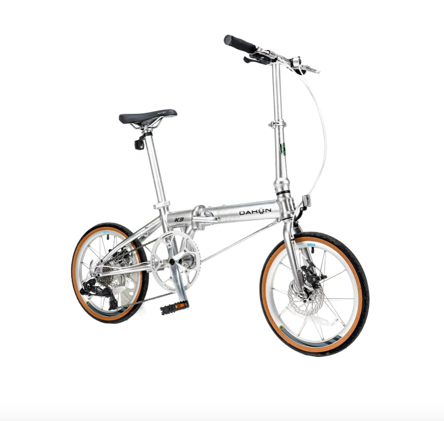 DAHON K-9, Special, 16", 9-speed. Disc Brake, Silver
