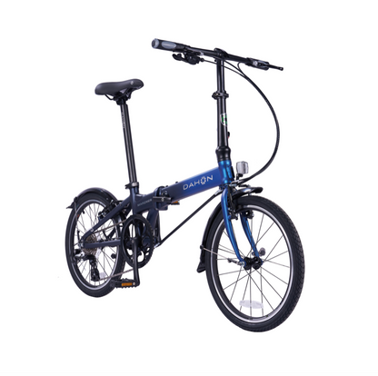 Folding bike DAHON Mariner D8, Deltech, Shimano 8-speed, Ocean Blue