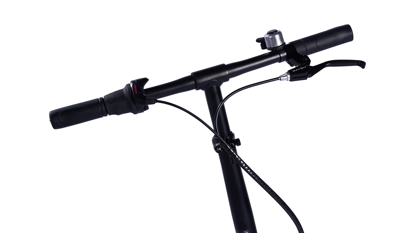 Folding bike DAHON HIT i3, Deltech, Shimano Nexus 3-Speed, Saddle Bag and Stow Away Cover