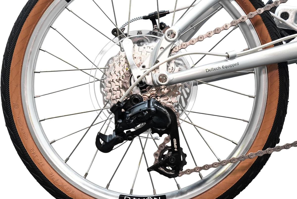 DAHON K-9, Special, 16", 9-speed. Disc Brake, Silver