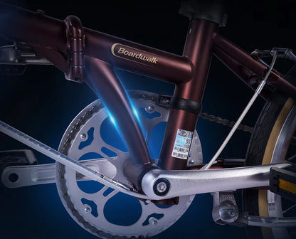 DAHON Boardwalk 7-Speed, 20″, Braun