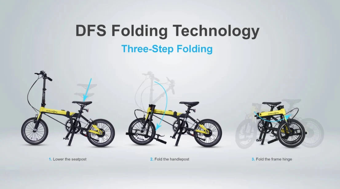E-folding bike DAHON K-Feather 250 Wh Deltech
