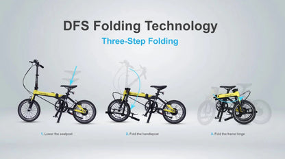 E-folding bike DAHON K-Feather 250 Wh Deltech