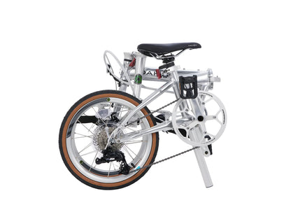 Folded folding bycycle dahon k9 16 disc brake 9-speed
