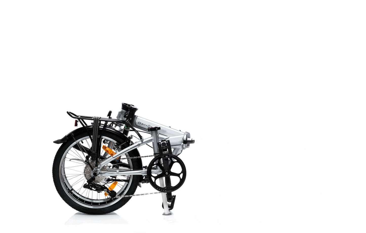 Folding bike DAHON Mariner D8, Deltech, Shimano 8-speed, silver