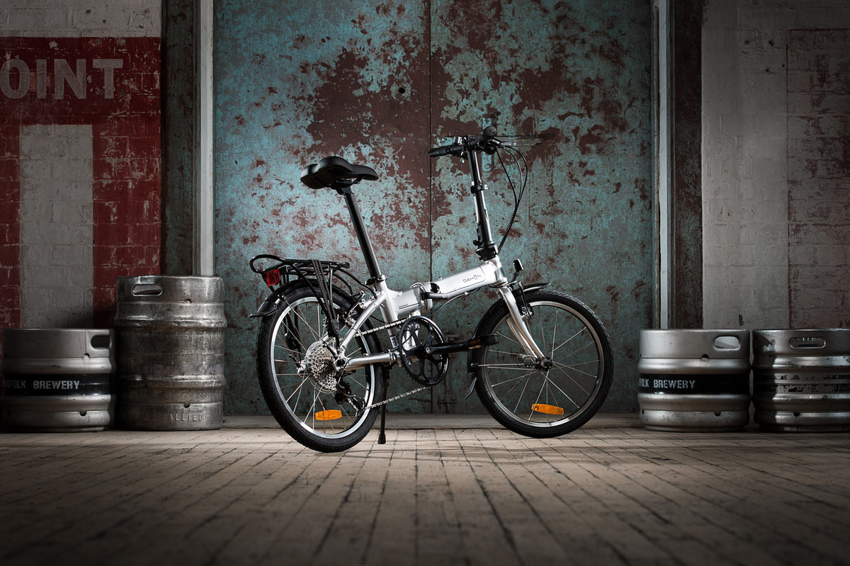 Folding bike DAHON Mariner D8, Deltech, Shimano 8-speed, silver
