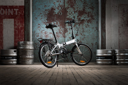 Folding bike DAHON Mariner D8, Deltech, Shimano 8-speed, silver