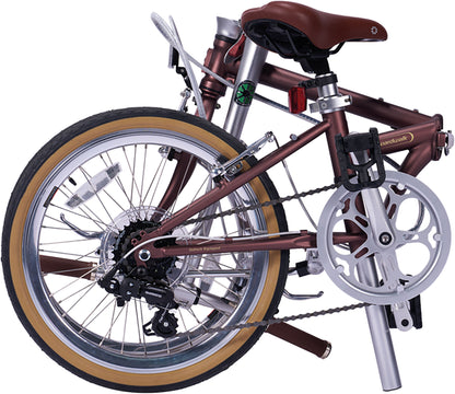 DAHON Boardwalk 7-Speed, 20″, Braun