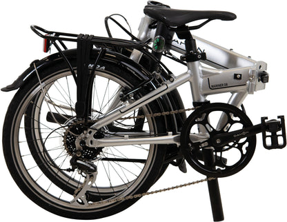 Folding bike DAHON Mariner D8, Deltech, Landing Gear, Shimano Acera, 8-speed, silver