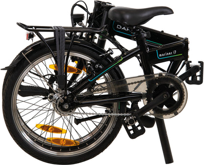 Folding bike Dahon Mariner i7 black, Shimano Nexus 7-speed, dynamo hub
