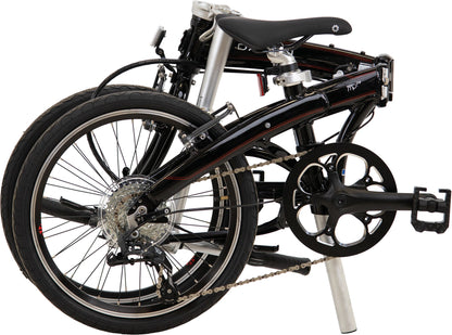 Folding bike DAHON Mu, 8-speed, black, Saddle bag DAHON and Stow Away Cover