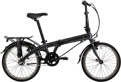 Folding bike DAHON Vybe i3, Deltech, Shimano Nexus, black, Saddle Bag and Stow Away Cover