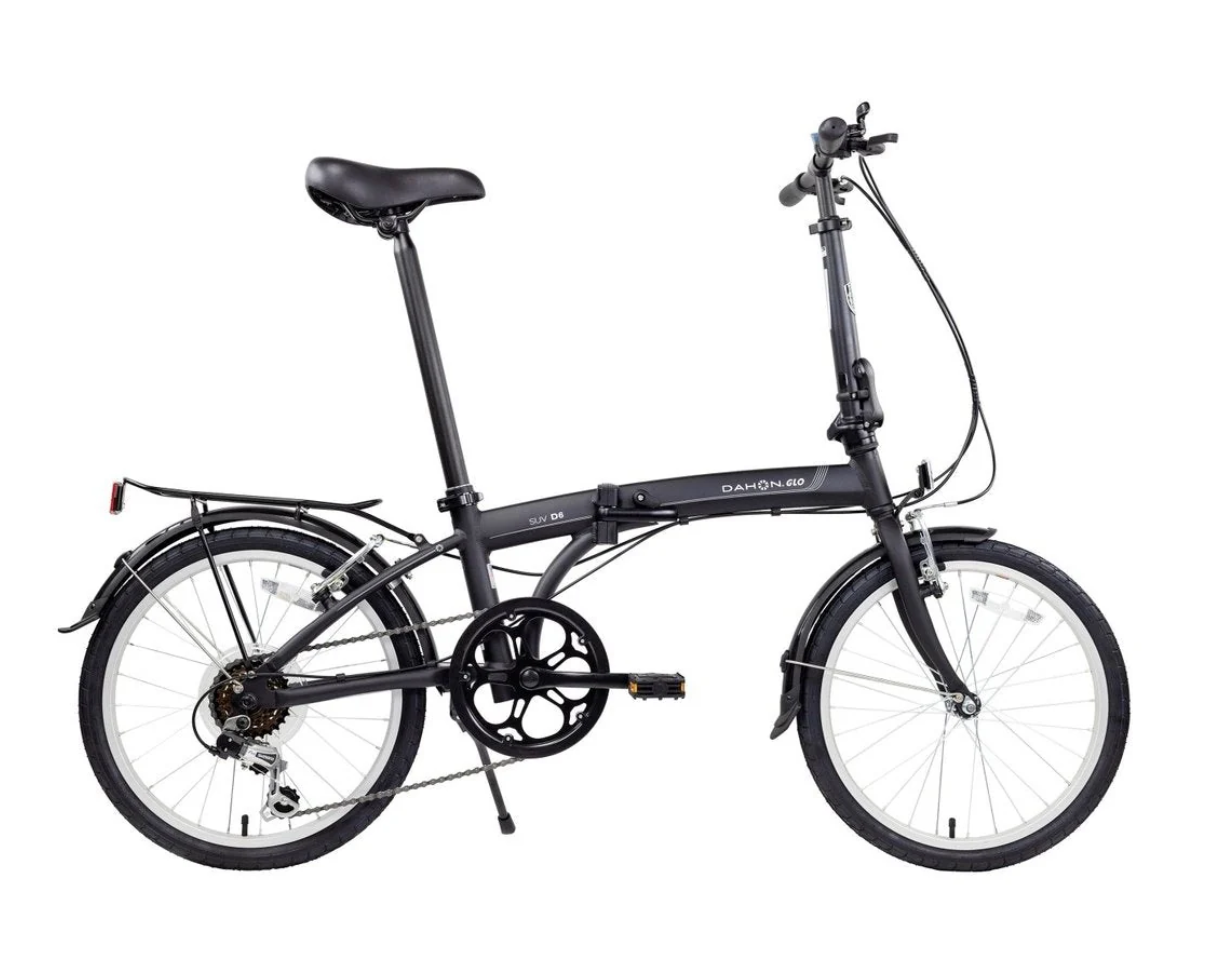 Folding bike DAHON SUV D6, black, Shimano 6-speed – dahon.ie