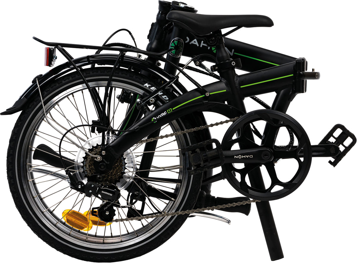 Folding bike DAHON Vybe D7, Deltech, Shimano 7-speed, Landing Gear, black