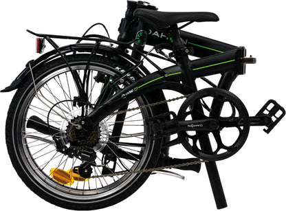 Folding bike DAHON Vybe D7, Deltech, Shimano 7-speed, Landing Gear, black